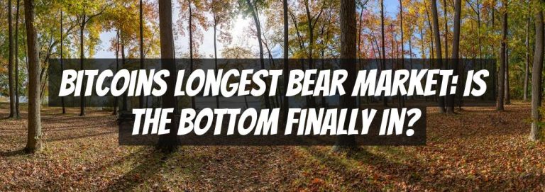 Bitcoins Longest Bear Market: Is the Bottom Finally In?