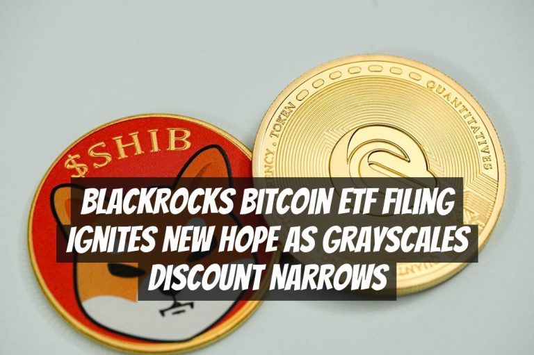 BlackRocks Bitcoin ETF Filing Ignites New Hope as Grayscales Discount Narrows