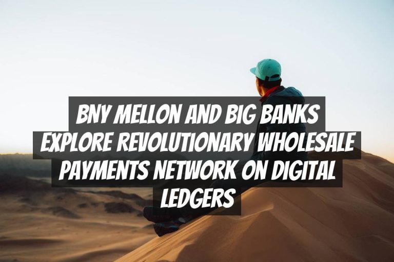 BNY Mellon and Big Banks Explore Revolutionary Wholesale Payments Network on Digital Ledgers