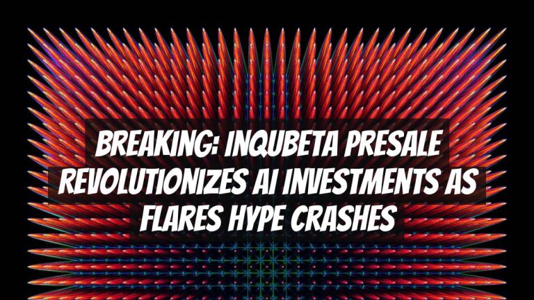 Breaking: InQubeta Presale Revolutionizes AI Investments as Flares Hype Crashes