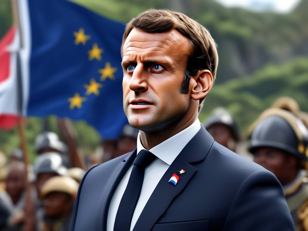 French President Macron tackles New Caledonia tensions 😱