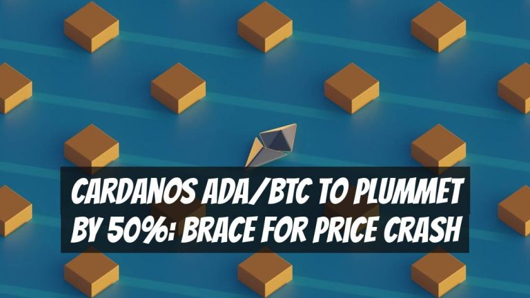 Cardanos ADA/BTC to Plummet by 50%: Brace for Price Crash
