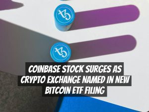 Coinbase Stock Surges as Crypto Exchange Named in New Bitcoin ETF Filing