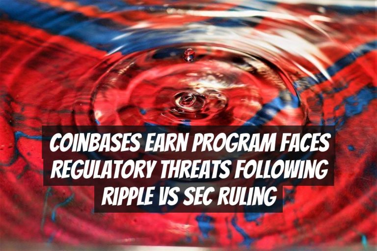 Coinbases Earn Program Faces Regulatory Threats Following Ripple vs SEC Ruling
