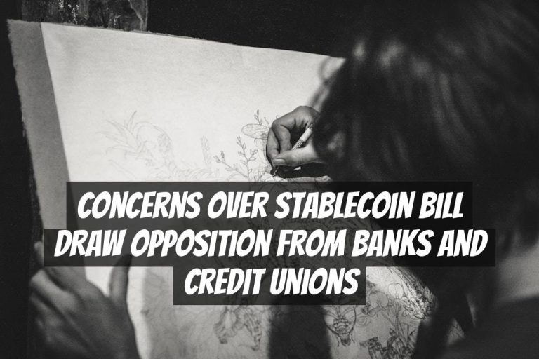 Concerns Over Stablecoin Bill Draw Opposition from Banks and Credit Unions