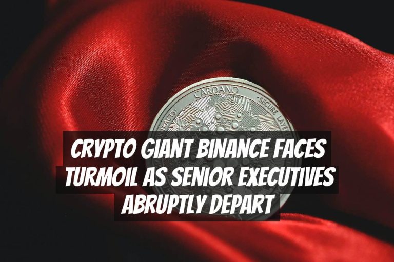 Crypto Giant Binance Faces Turmoil as Senior Executives Abruptly Depart