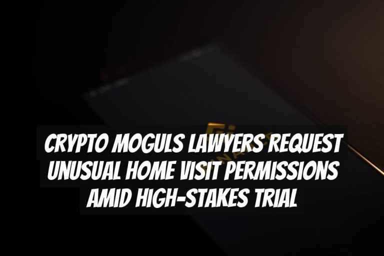 Crypto Moguls Lawyers Request Unusual Home Visit Permissions Amid High-Stakes Trial
