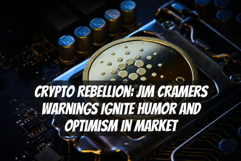 Crypto Rebellion: Jim Cramers Warnings Ignite Humor and Optimism in Market