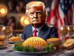 Crypto Analyst predicts Trump NFT 🍽️ dinner party 🚀