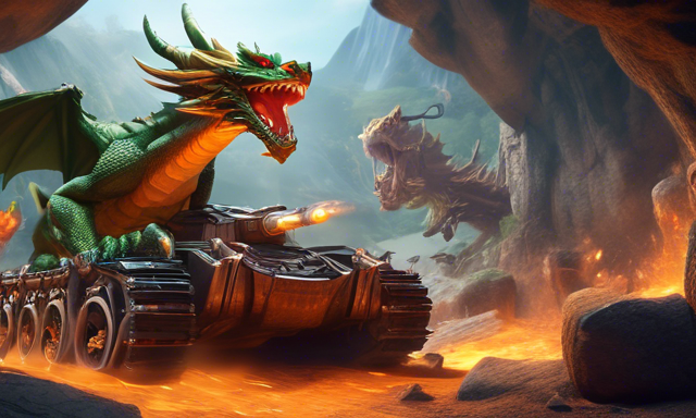 Dragon Cave Arena is introduced by Spider Tanks for thrilling battles 🐉