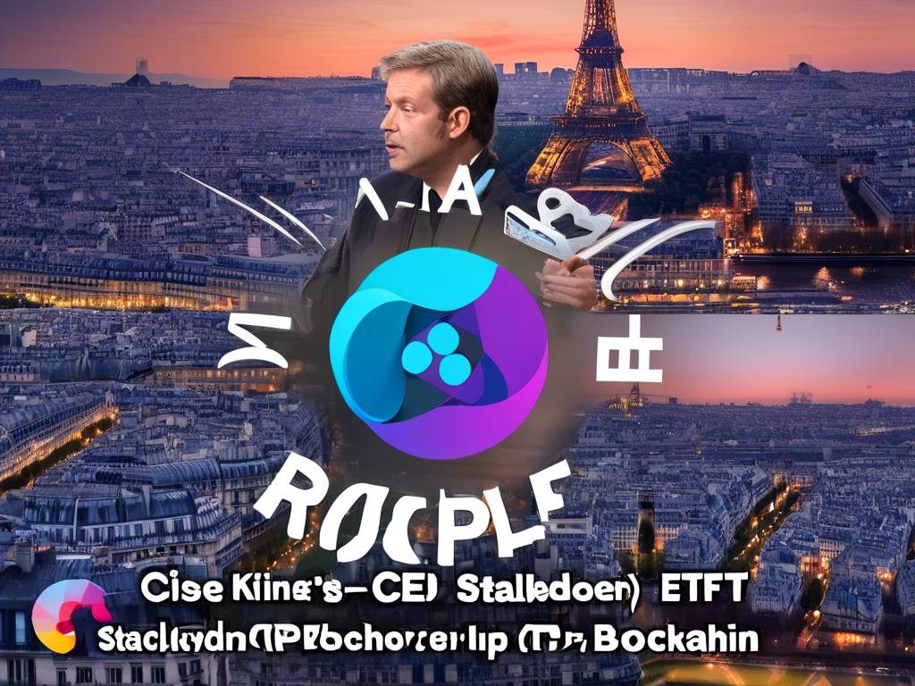 Ripple's CEO talks stablecoin, XRPLedger, & XRP ETF at Paris Blockchain 🚀