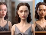 AI replaces actress😮💻