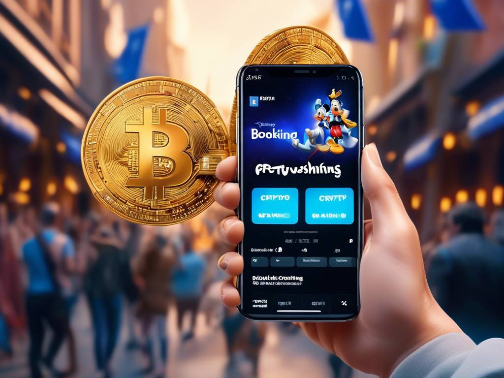 Booking Holdings outshines Disney in the crypto world 😎🚀