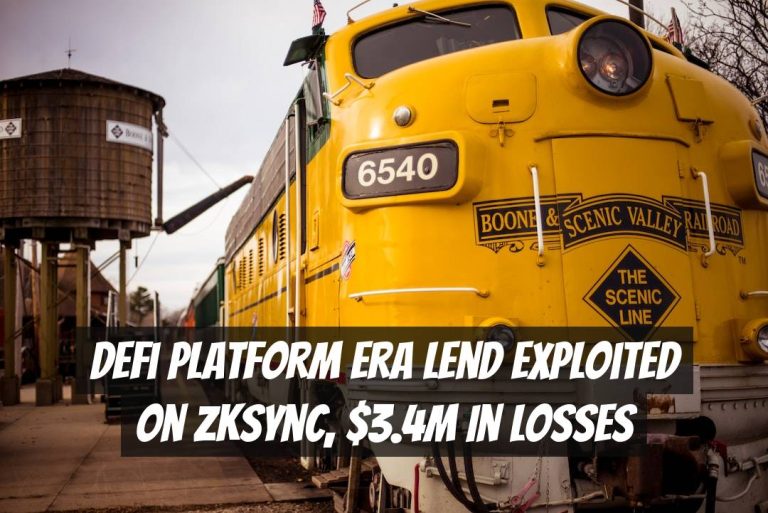 Defi Platform Era Lend Exploited on zkSync, $3.4m in Losses