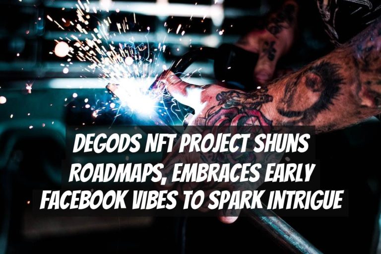 DeGods NFT Project Shuns Roadmaps, Embraces Early Facebook Vibes to Spark Intrigue