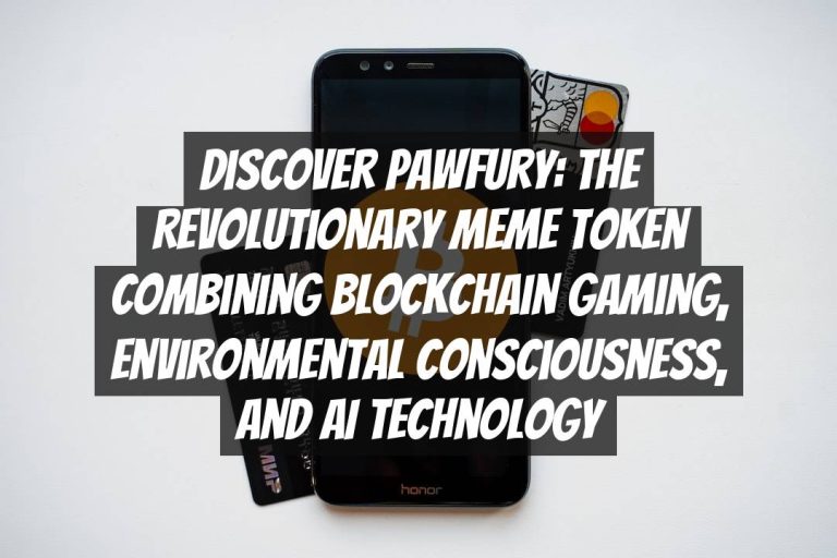 Discover PawFury: The Revolutionary Meme Token Combining Blockchain Gaming, Environmental Consciousness, and AI Technology