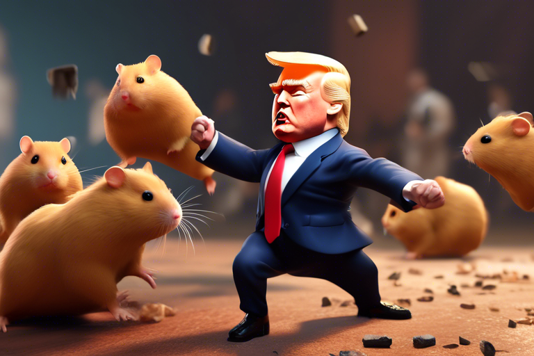 Trump assassination attempt referenced in viral Telegram game 'Hamster Kombat' 🐹