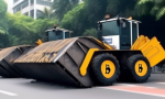 Hundreds of Bitcoin Mining Rigs Crushed by Malaysian Police Using a Steamroller 😮