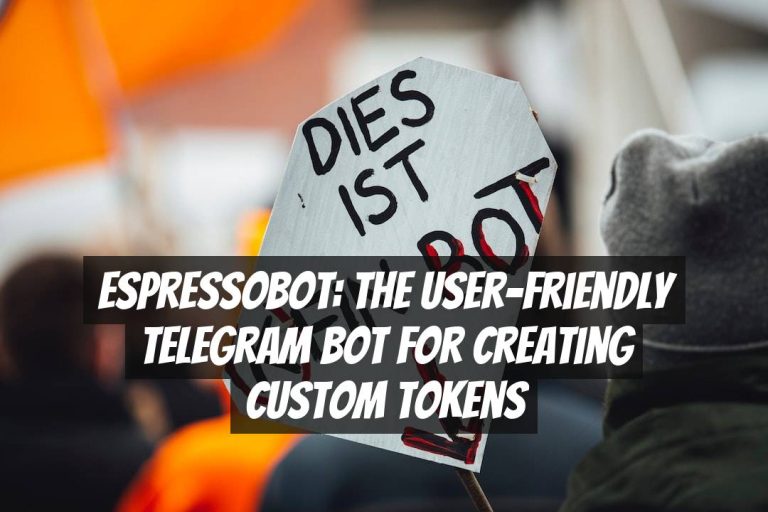 EspressoBot: The User-Friendly Telegram Bot for Creating Custom Tokens