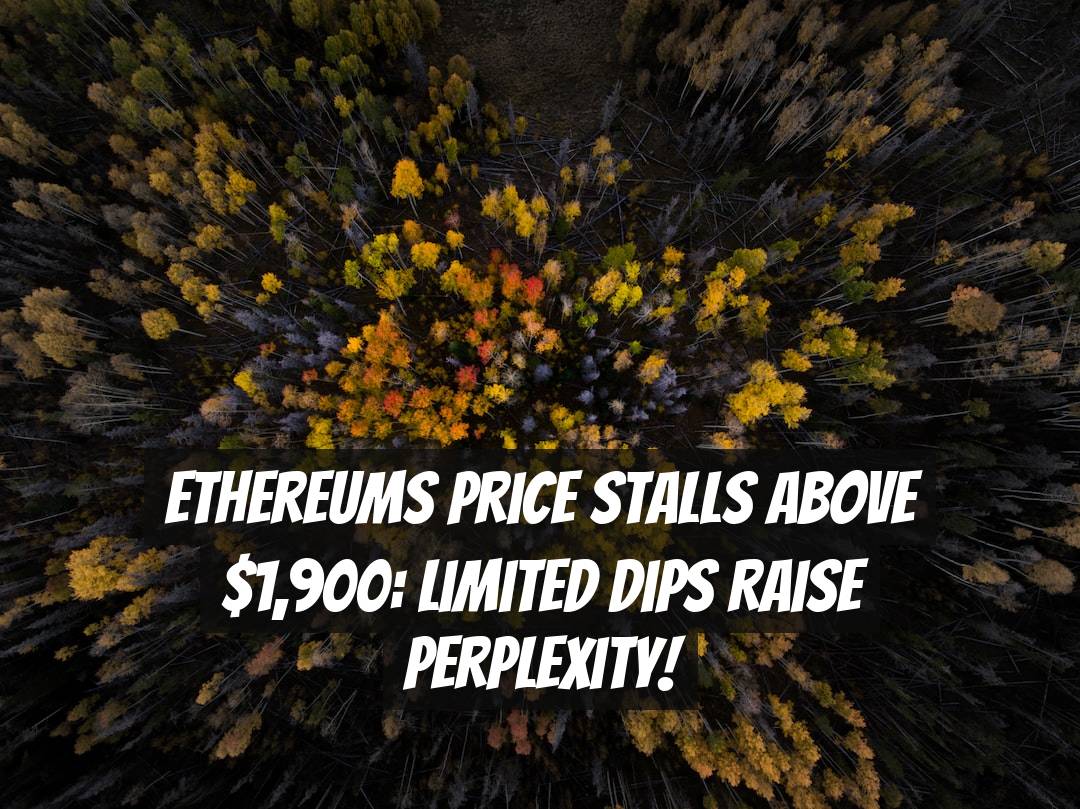 Ethereums Price Stalls Above $1,900: Limited Dips Raise Perplexity!