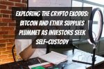 Exploring the Crypto Exodus: Bitcoin and Ether Supplies Plummet as Investors Seek Self-Custody