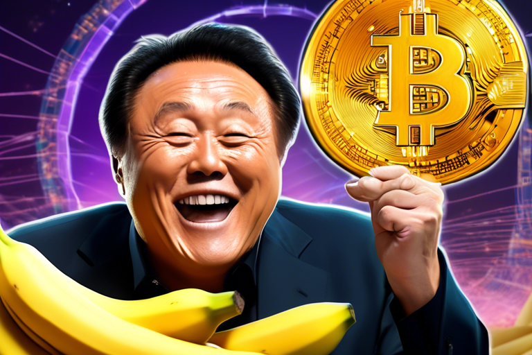 Robert Kiyosaki declares Bitcoin skyrocketing 🍌🚀 in Banana Zone