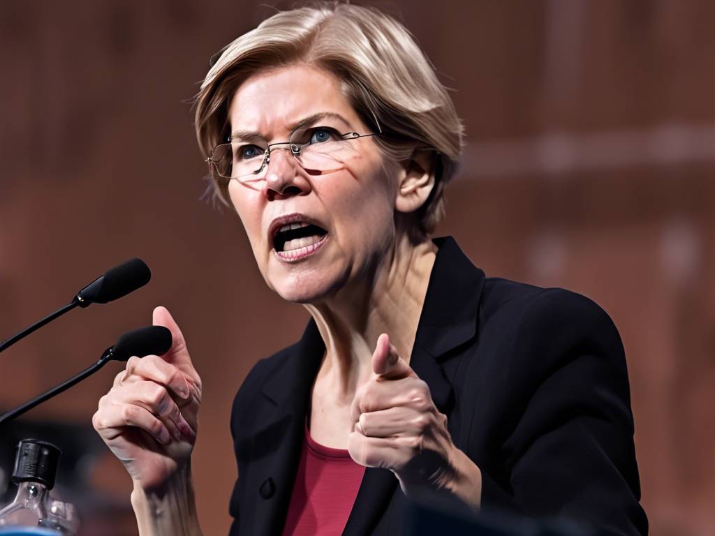 Elizabeth Warren Warns Against Bitcoin Mining In Iran! 🚫😱