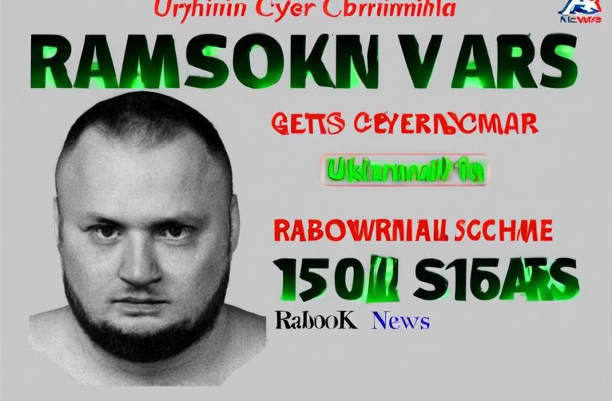 Ukrainian Cybercriminal “Rabotnik” Gets 13 Years for $700M Ransomware Scheme 👨‍💻💸