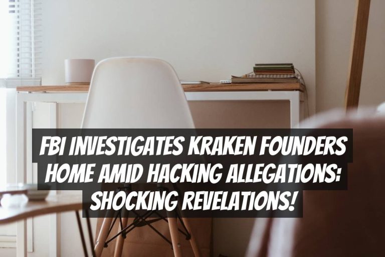 FBI Investigates Kraken Founders Home Amid Hacking Allegations: Shocking Revelations!