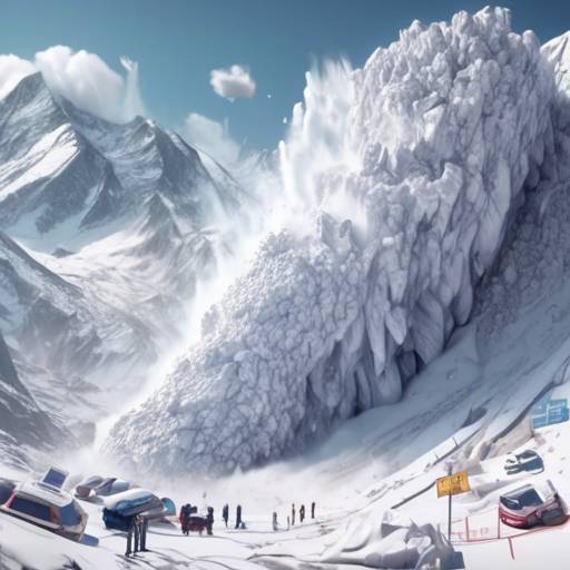 Video captures massive avalanche in India 😱 Crypto insights inside!