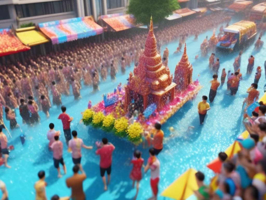 Exciting kickoff of Thailand's Songkran Water Festival 💦🎉 at Reuters!