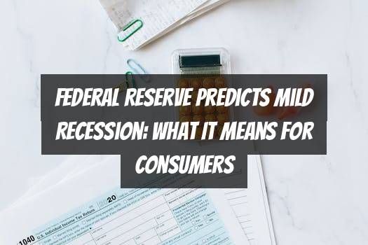 Federal Reserve Predicts Mild Recession: What it Means for Consumers