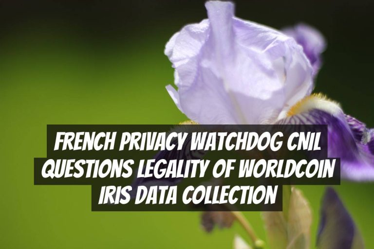 French Privacy Watchdog CNIL Questions Legality of Worldcoin Iris Data Collection