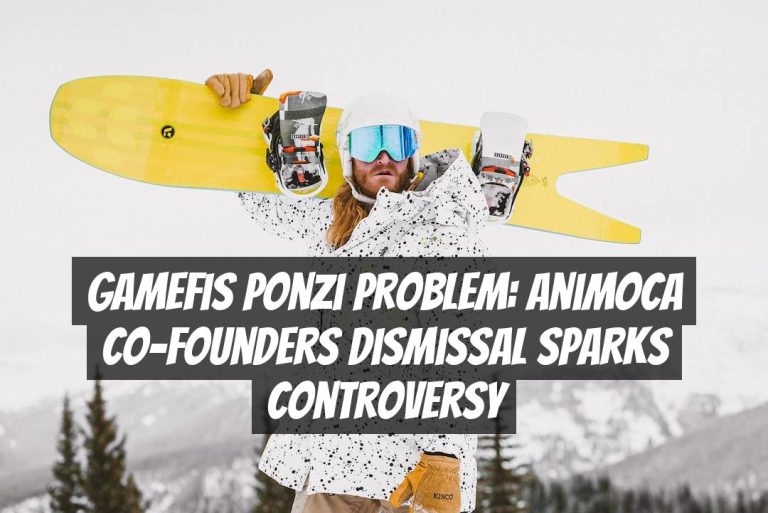 GameFis Ponzi Problem: Animoca Co-Founders Dismissal Sparks Controversy