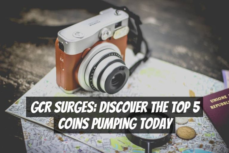 GCR Surges: Discover the Top 5 Coins Pumping Today