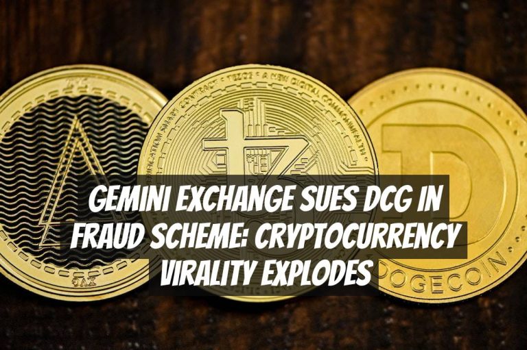 Gemini Exchange Sues DCG in Fraud Scheme: Cryptocurrency Virality Explodes