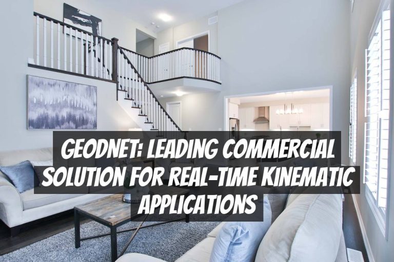 GEODNET: Leading Commercial Solution for Real-Time Kinematic Applications