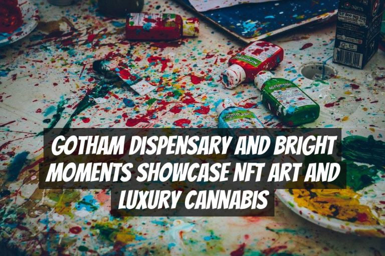 Gotham Dispensary and Bright Moments Showcase NFT Art and Luxury Cannabis