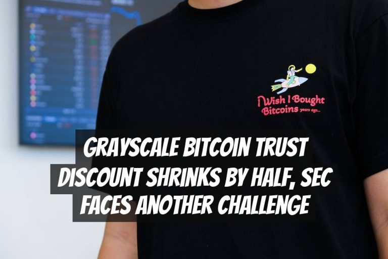 Grayscale Bitcoin Trust Discount Shrinks by Half, SEC Faces Another Challenge