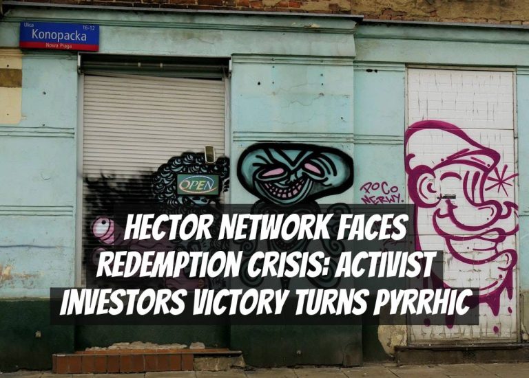 Hector Network Faces Redemption Crisis: Activist Investors Victory Turns Pyrrhic