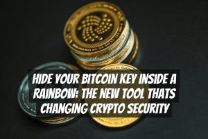 Hide Your Bitcoin Key Inside a Rainbow: The New Tool Thats Changing Crypto Security