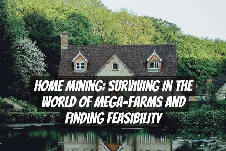 Home Mining: Surviving in the World of Mega-Farms and Finding Feasibility