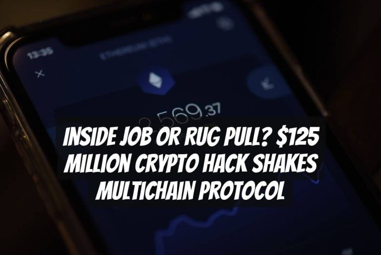 Inside Job or Rug Pull? $125 Million Crypto Hack Shakes Multichain Protocol