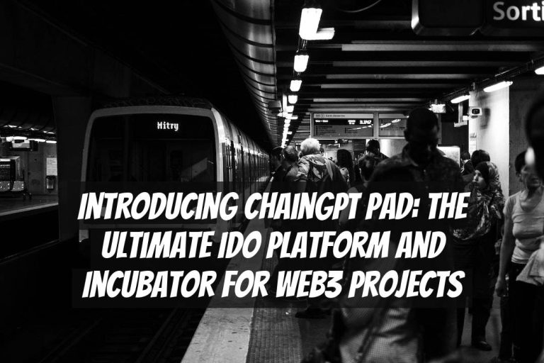 Introducing ChainGPT Pad: The Ultimate IDO Platform and Incubator for Web3 Projects