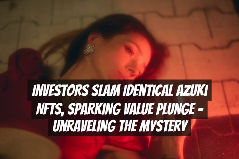 Investors Slam Identical Azuki NFTs, Sparking Value Plunge – Unraveling the Mystery