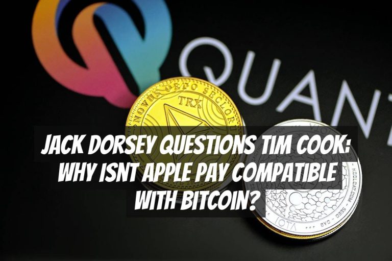 Jack Dorsey Questions Tim Cook: Why Isnt Apple Pay Compatible with Bitcoin?