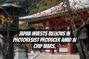 Japan invests billions in photoresist producer amid AI chip wars.