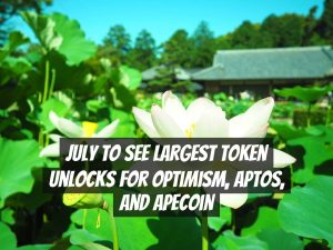 July to see largest token unlocks for Optimism, Aptos, and ApeCoin