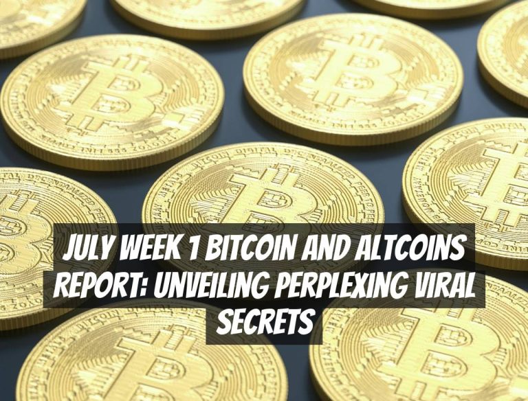July Week 1 Bitcoin and Altcoins Report: Unveiling Perplexing Viral Secrets