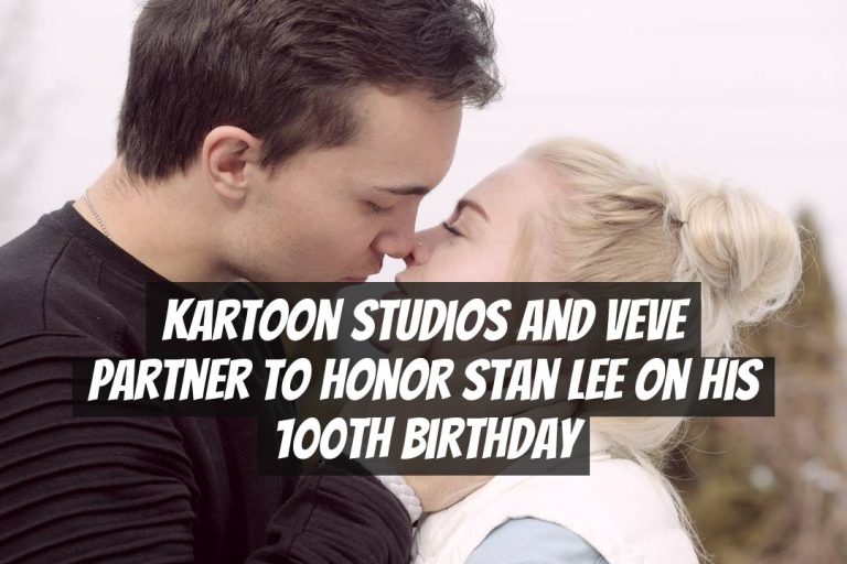 Kartoon Studios and VeVe Partner to Honor Stan Lee on His 100th Birthday